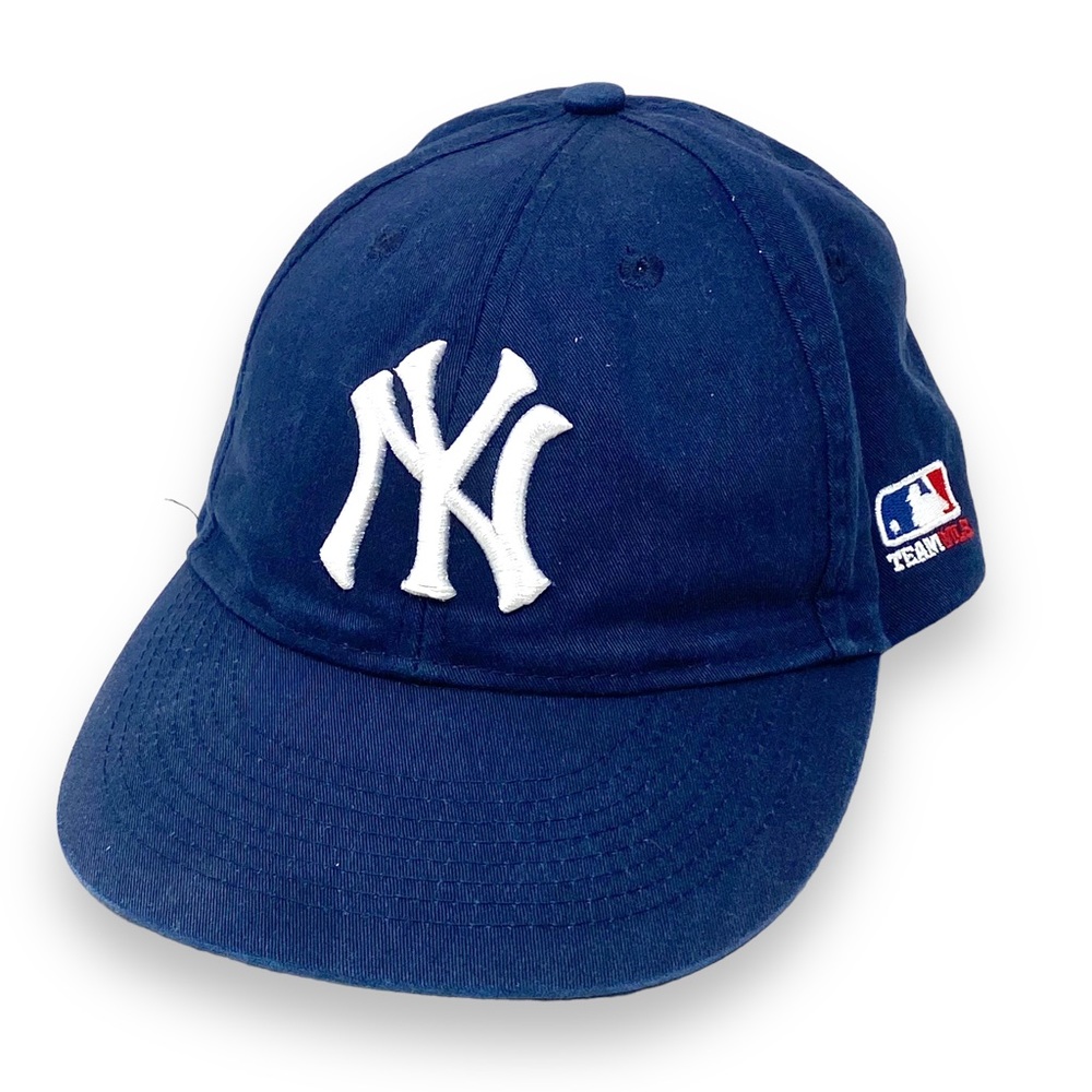 New York Yankees MLB Navy Blue with White Logo Baseball Cap Youth